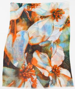 Floral Lightweight  Scarf