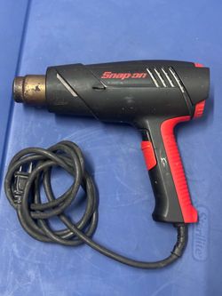 Snap-on Tools ET 1400 Heat Gun 120V 1400W Adjustable Temp Black Red Corded