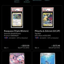 Pokemon Singles/ Slabs