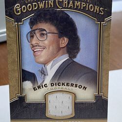 Eric Dickerson 2014 Goodwin Champions Game Worn Jersey Relic Rams Colts