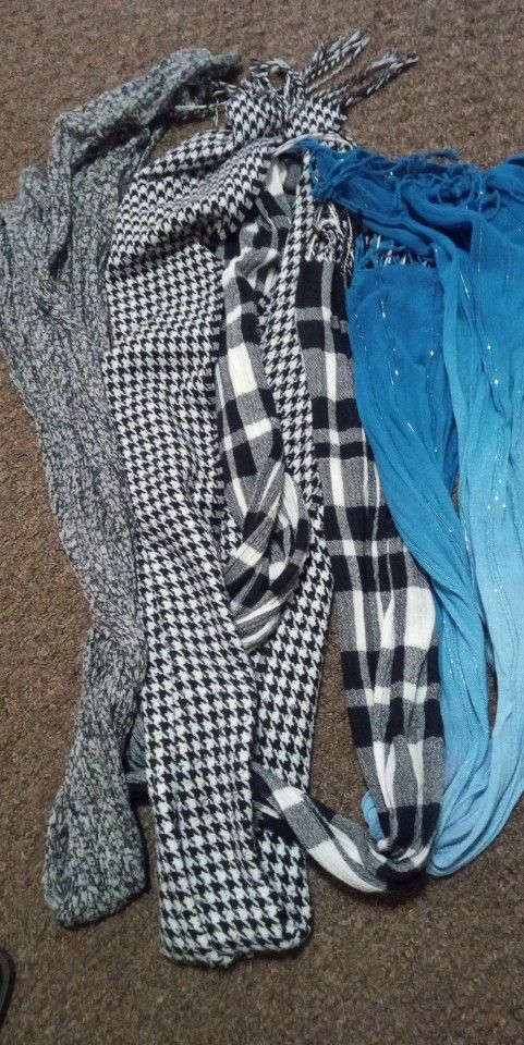 Woman's Scarves Good Condition $2.00 Each