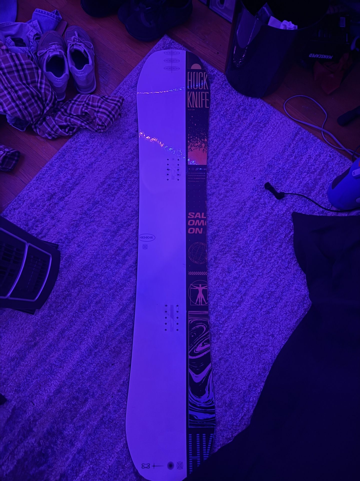 2024 salomon huck knife 153 cm