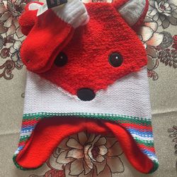 Snow Cap With Mittens