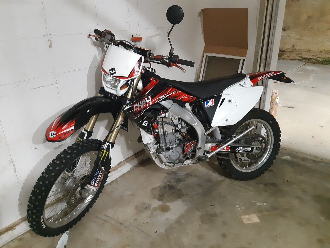 Honda crf450x street legal dual sport