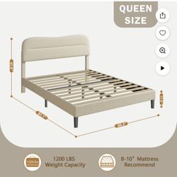Queen Frame Bed 