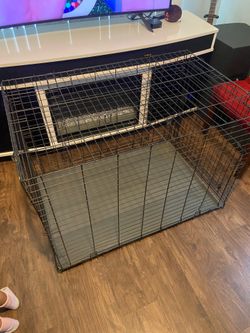 Cage dog 2 door