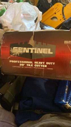 Sentinel 20inch tile cutter
