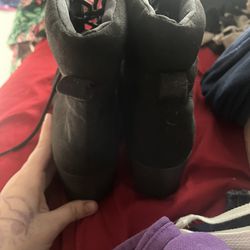Timberland Black Witch Boots Size 9