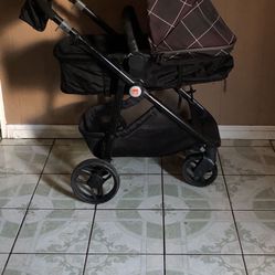 GB STROLLER AND BASSINET 2 IN 1