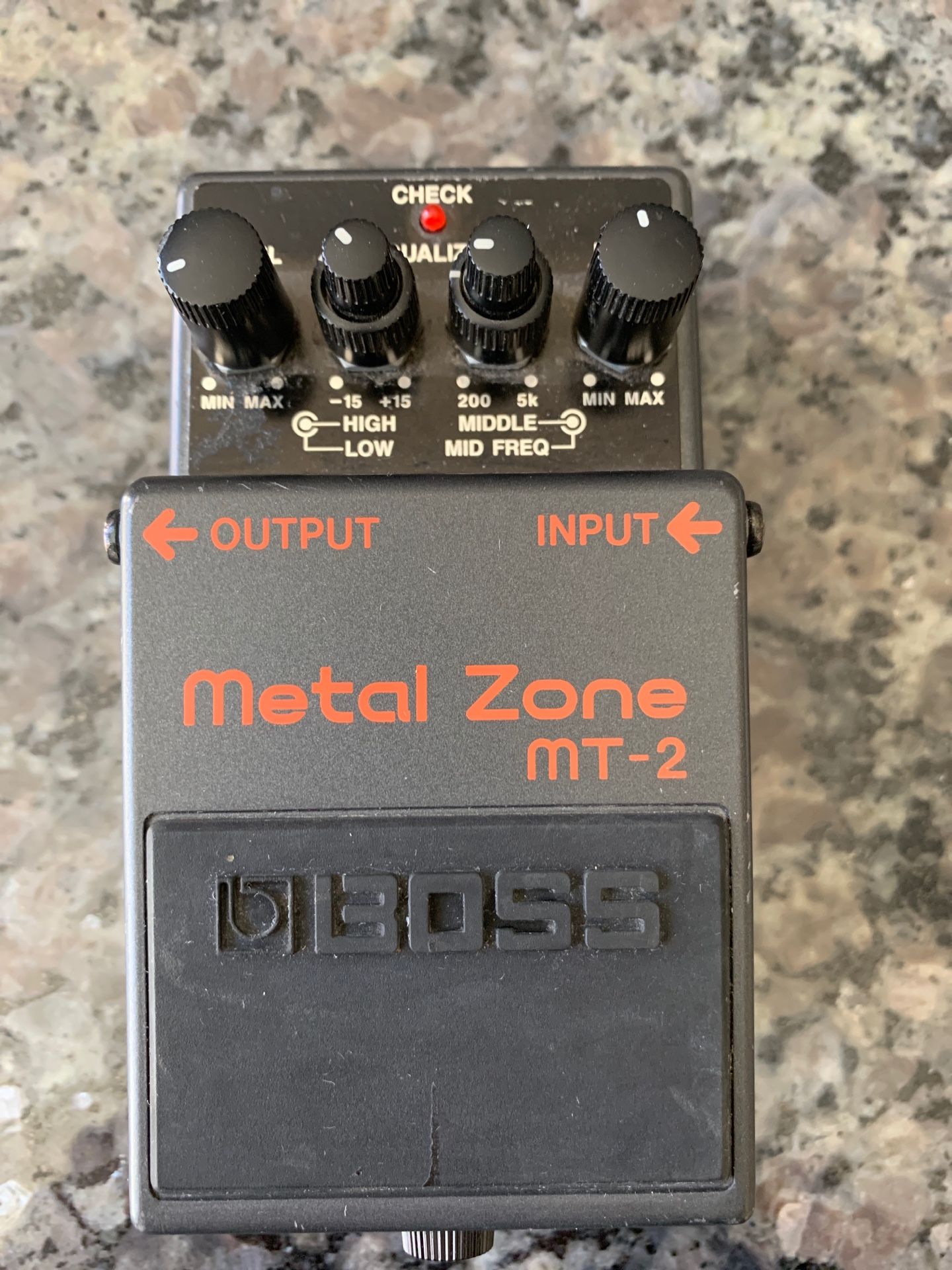 Boss Metal Zone MT-2 Guitar Pedal