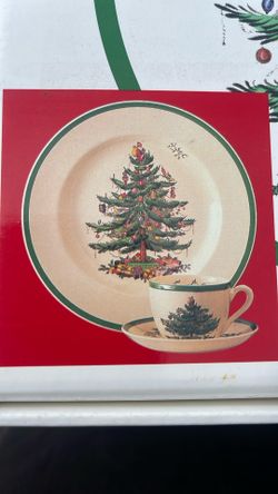 Spode christmas tree Buffet Set