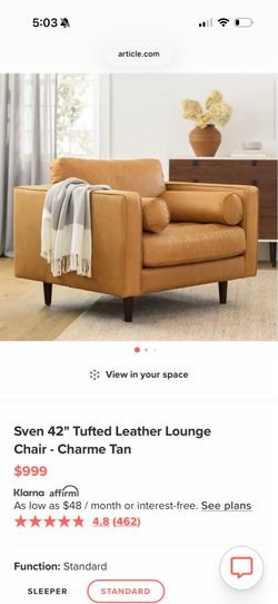 Article leather chair