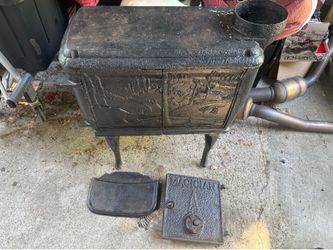 Birmingham Stove & Range Co. No. 1 "Magician" cast iron wood stove