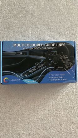Multicoloured guide lines