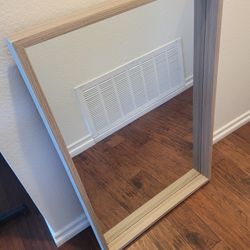 Large Wall Hanging Framed Mirror 