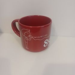 85°C Bakery Cafe Mug Burgundy/White