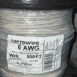 350$ 500ft Stranded Wire Red , White , Black And Green. One Each