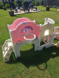 Toddler slide and playground