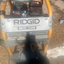RIDGID 3000psi 2.6GPM pressure washer WORKS GREAT!