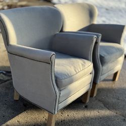 Pair of Professor Armchairs