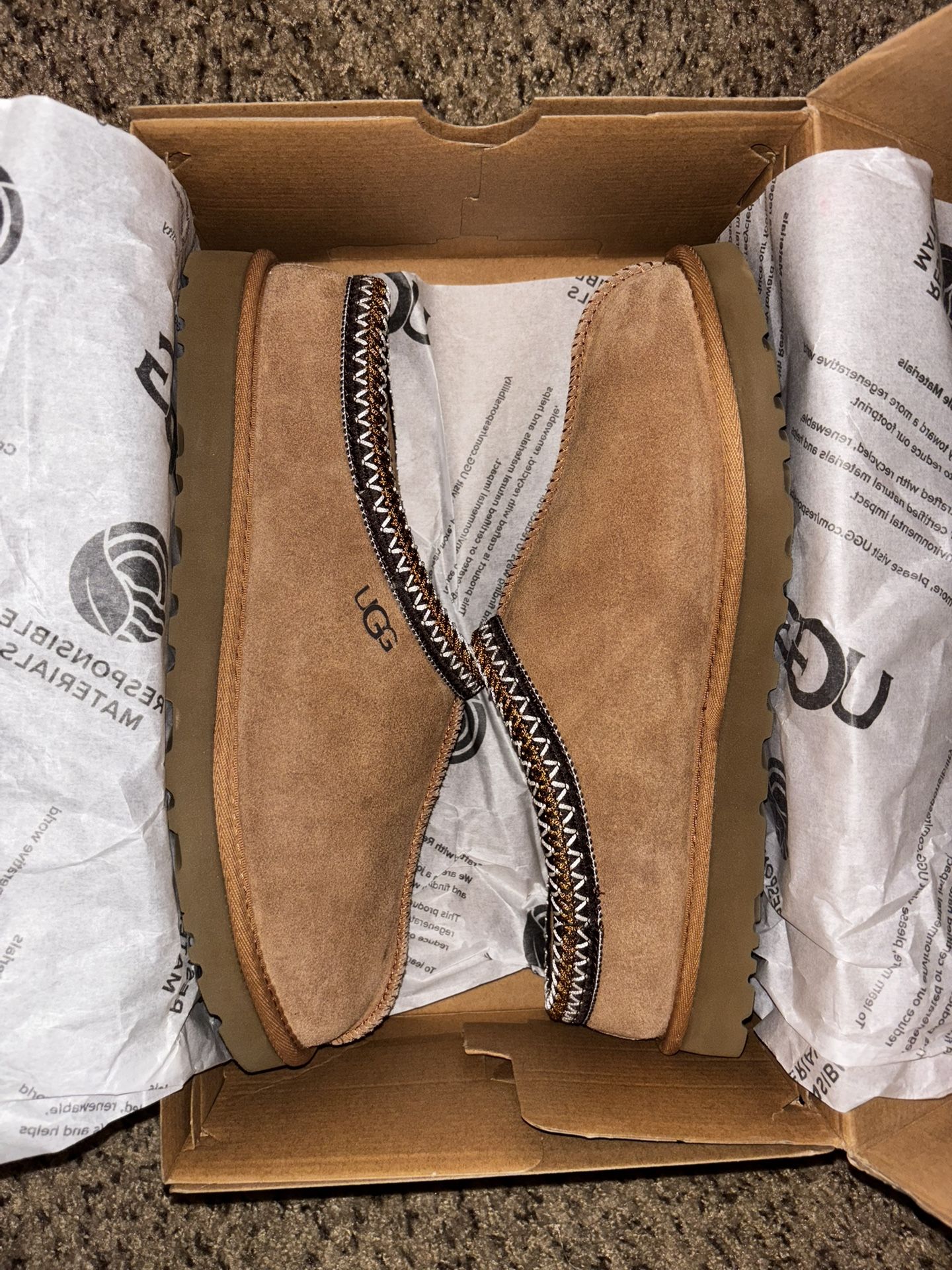 Men’s Tasman UGG Chestnut/Brown Size 11
