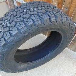 5 New LT 285 55 20 BFGoodrich All Terrain T/A KO2 Tires 8PLY Date 2024