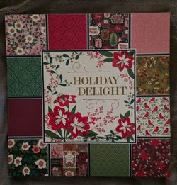 Holiday Scrapbook Sheets 12"x12" & 8.5"x11"