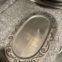 The Wilton Co. Silver Tray