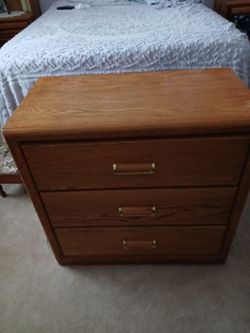 Dresser, 30x30x17. Solid maple wood. $45.