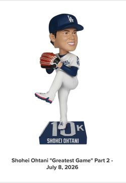 Shohei Ohtani Bobblehead