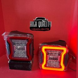 Jeep WranglerJL-JK 2007. 2018 tail lights.