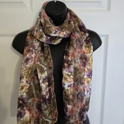 Scarf New Silk 60x13 Inch