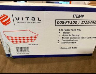 Food tray plate