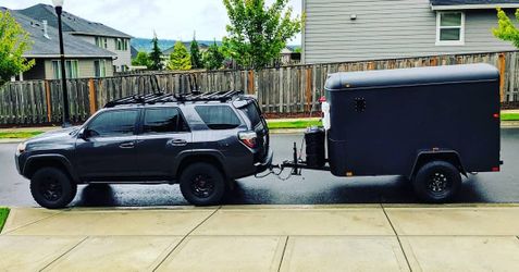 NEED TO SELL Loadmaster 5*8 Cargo Trailer Camper