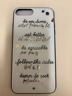 Kate spade iPhone 7 Plus phone case