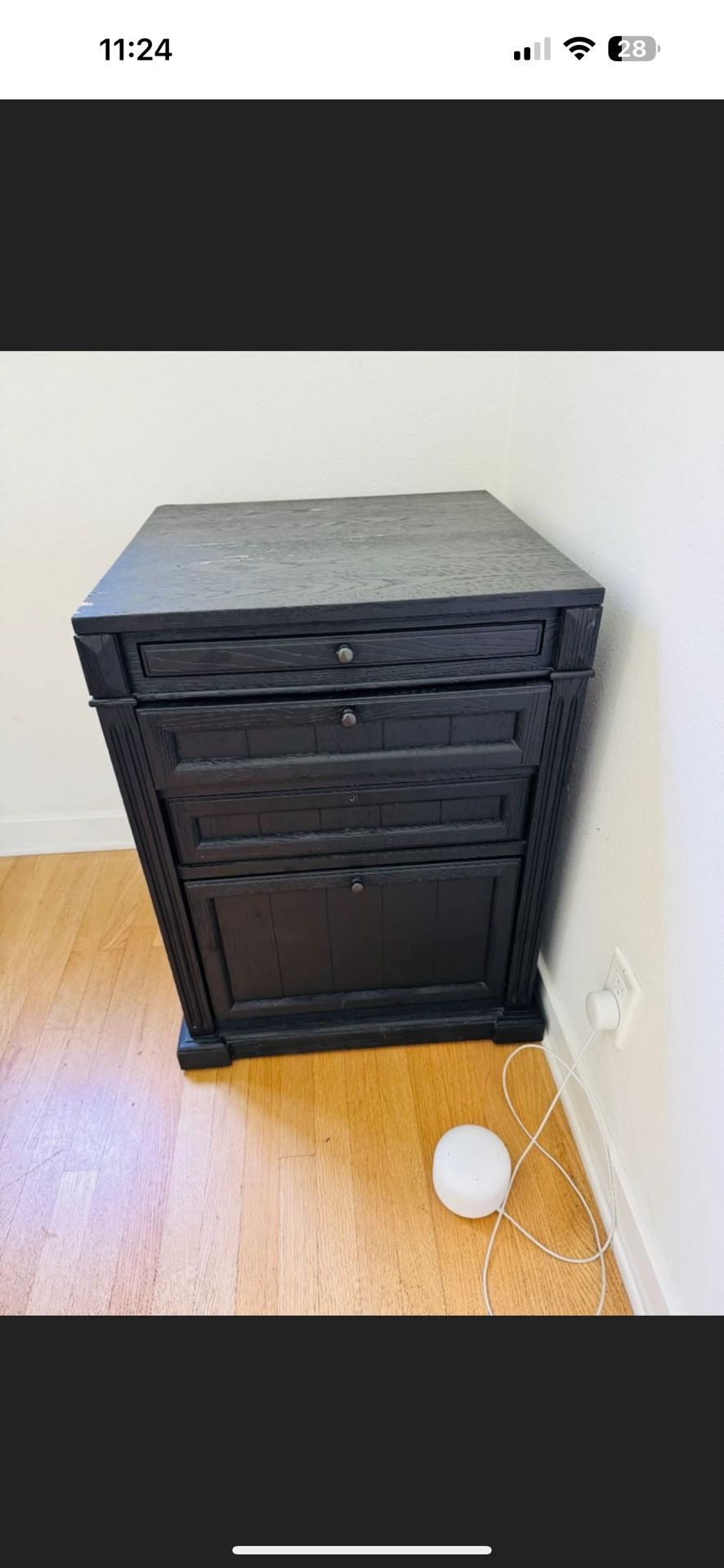 Restoration Hardware Filing Cabinet and drawers