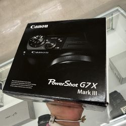 Canon Power Shot G7x Mark III 