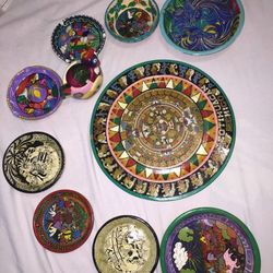 Hand Painted Mexican Ceramic By Lucas