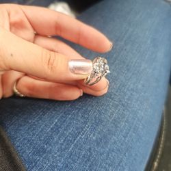 Engagement Ring Set Wedding Ring Set 
