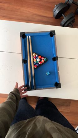 miniature Pool Table