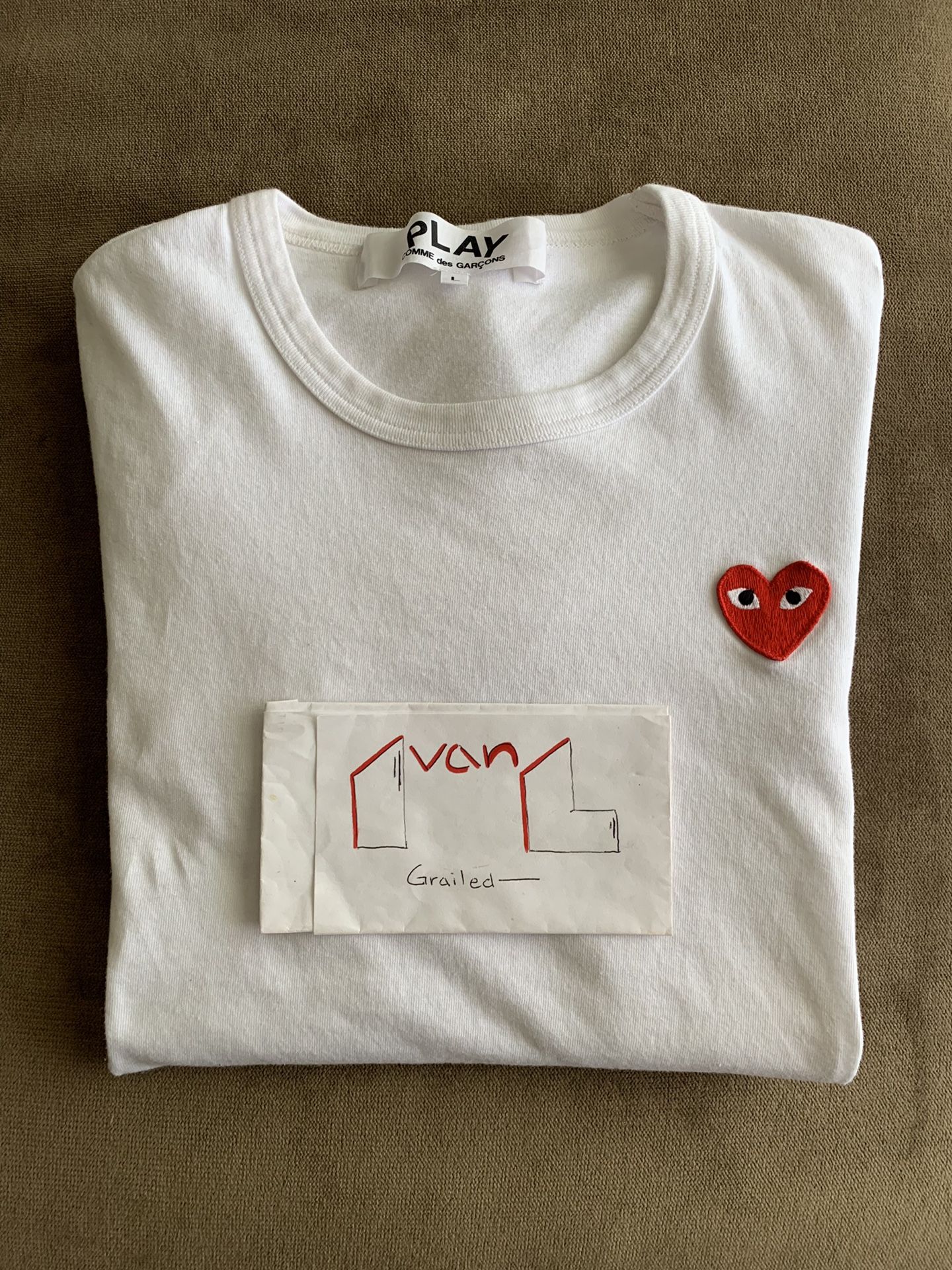 Comme des Garçons Play Longsleeve Tee
