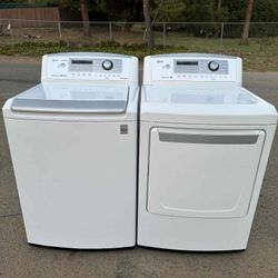 LG Washer And Gas Dryer 