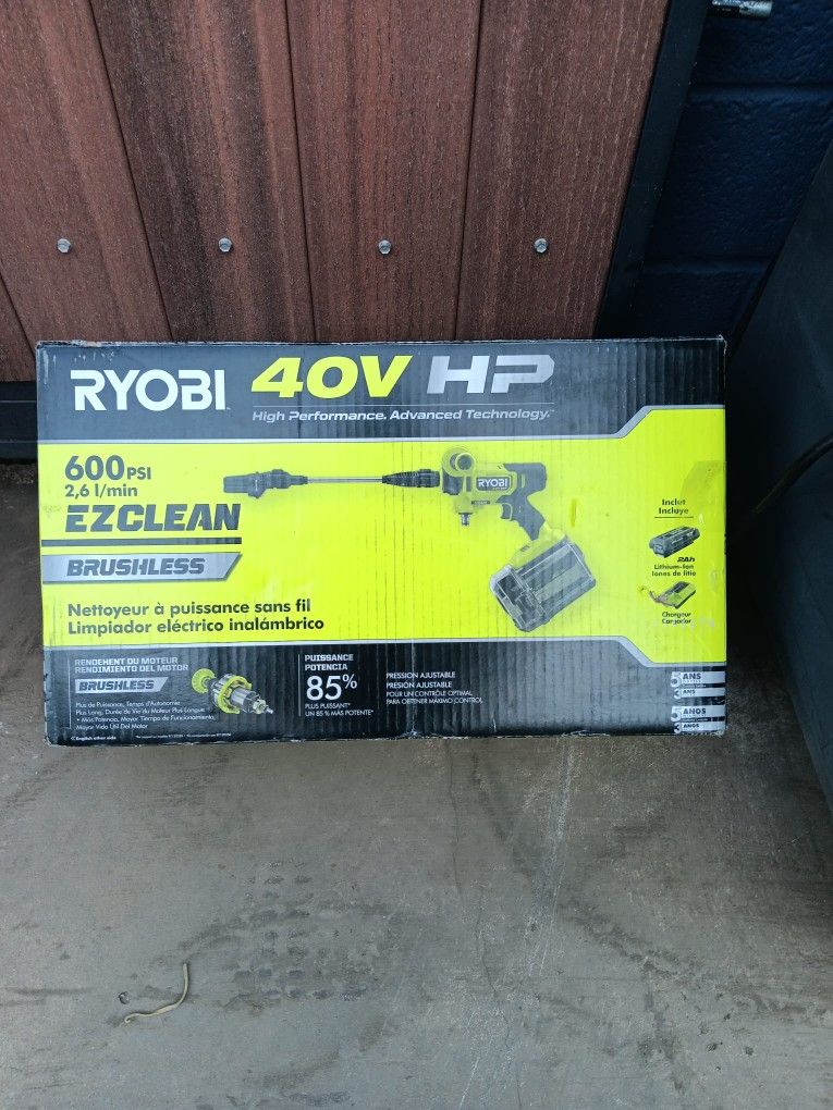 POWER CLEANER RYOBI 40V