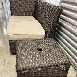 Sectional Indoor/Outdoor Rattan Sofa