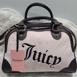Juicy Couture Urban Heritage Powder Blush Bowler Bag Brand New With Tags 