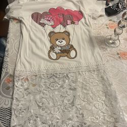 Cute 🥰 Beaded Bear 🐻 Dress !!!! 