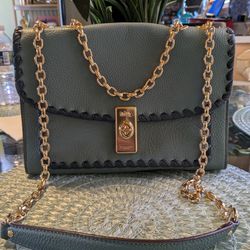 Coach Lane Shoulder Bag With Whipstitch in Marine Multi

