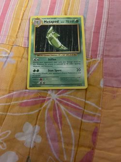 Pokémon card Metapod
