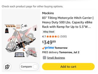 Dirt bike carrier