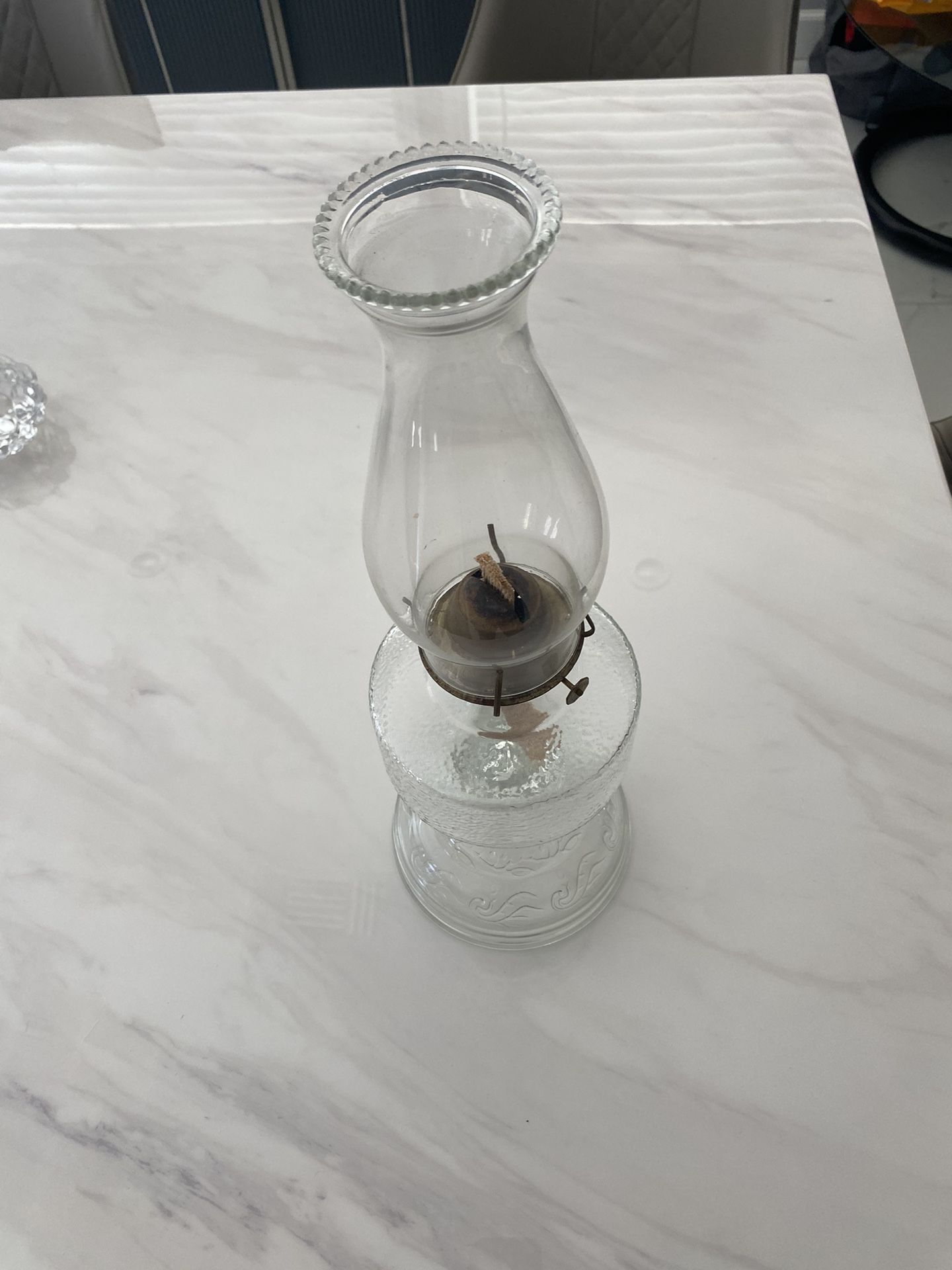 Vintage antique oil lamp